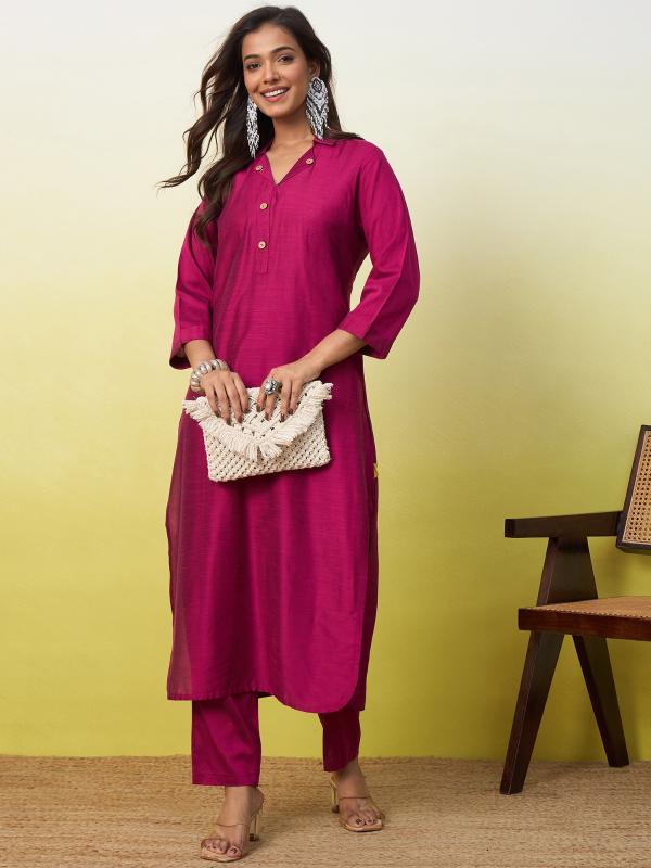 VP 9985 P Women’s South Cotton Kurta Pant Set | 2pcs Kurta Set